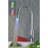 Sensor Faucet Automatic Touchless Chrome LED Kitchen Faucet (QH0108F)
