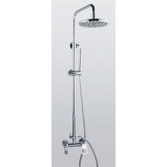 Single Handle Rain Chrome Wall-mount Tub / Shower Faucet (QH335)