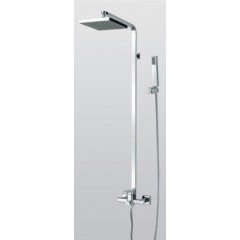 Single Handle Chrome Wall-mount Shower Faucet (QH336)