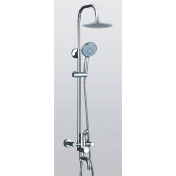 Chrome Wall-mount Rainfall Tub / Shower Tap (TP338)