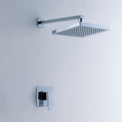 Single Handle Rain Chrome Wall-mount Shower Tap (TP342)