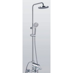 Single Handle Chrome Wall-mount Shower Faucet (QH351)