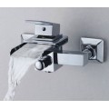Single Handle Wall-Mount Waterfall Bathroom Sink Tap or Bathtub Tap (TP0510W)