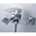Single Handle Chrome Wall-mount Waterfall Shower Tap (TP0531W)