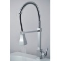 Single Handle Chrome Centerset Pull-out Kitchen Tap (TP0748)