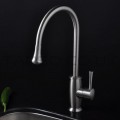 Nickel Brushed Single Handle Kitchen Tap (TP1702S)