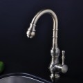 Bronze Single Handle Antique Kitchen Tap (TP1705)