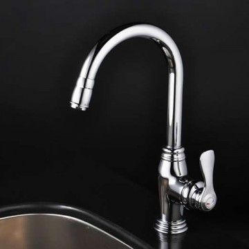 Single Handle Chrome Kitchen Tap (TP1723)