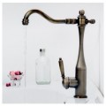 Antique Inspired Kitchen Tap Antique Brass Finish