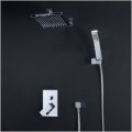 Contemporary Shower Taps with 8 inch Shower head Hand Shower