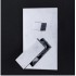 Contemporary Shower Faucet with 8 inch Shower head Hand Shower