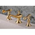 Ti-PVD Finish Widespread Bathroom Sink Tap TP0454G