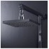 Color Changing LED Shower Faucet with 8 inch Shower Head Hand Shower