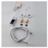 Color Changing LED Shower Faucet with 8 inch Shower Head Hand Shower