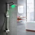 Color Changing LED Shower Tap with 8 inch Shower Head Hand Shower SF002