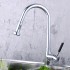 Contemporary Solid Brass Pull Down Kitchen Faucet (Chrome Finish)