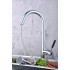 Contemporary Solid Brass Pull Down Kitchen Faucet (Chrome Finish)