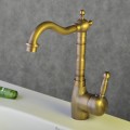 Centerset Antique Brass Kitchen Tap TP0407