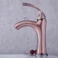 Classic Solid Brass Bathroom Sink Tap - Antique Copper Finish TP0519-B