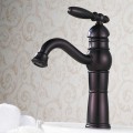 Antique Oil Rubbed Bronze Bathroom Sink Tap(Painting Finish) TP0419B