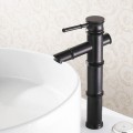Oil-rubbed Bronze Finish Bathroom Sink Faucet -Bamboo Shape Design TP0418HB