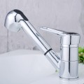 Solid Brass Pull Out Kitchen Tap (Chrome Finish)TP0544