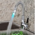 Chrome Single Handle Pull Down Centerset Kitchen Tap TP0781F