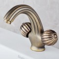 Classic Polished Brass Finish Bathroom Sink Tap TP1797