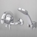 Chrome Single Handle Wall Mount Handheld Shower Tap TP1881