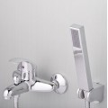 Chrome Single Handle Wall Mount Handheld Shower Tap TP1884
