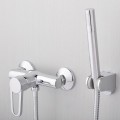 Chrome Single Handle Wall Mount Handheld Shower Tap TP1890