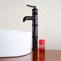 Oil-rubbed Bronze Centerset Bathroom Sink Tap TP0432B
