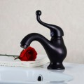 Oil-rubbed Bronze Single Handle Centerset Bathroom Sink Tap TP0433B