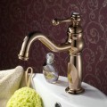 Antique Centerset Bathroom Sink Tap (Rose Gold Finish) TP0434RG