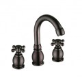 Oil-rubbed Bronze Widespread Antique Bathroom Sink Tap TP1808C