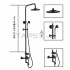 Antique Brass Tub Shower Tap with 8 inch Shower Head + Hand Shower TPSA001