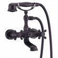Oil Rubbed Bronze Tub Tap with Hand Shower T-FB002