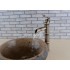 Antique Brass Finish Bathroom Sink Faucet - Bamboo Shape Design F0432A