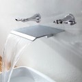Contemporary Waterfall Bathroom Sink Tap (Wall Mount) T7008B