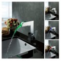 Color Changing LED Bathroom Sink Tap - Blade Series T8005-3
