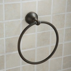 Antique Brass Wall-mounted Towel Ring AB1007