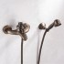 Antique Brass Finish Tub Tap with Hand Shower T-006