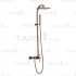 Wall Mount Antique Brass Shower Tap Set SA-012