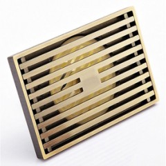 Antique Brass Floor Drain T1909