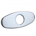 4" Polished Chrome Sink Hole Cover Deck Plate