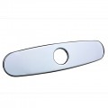 8" Polished Chrome Sink Hole Cover Deck Plate