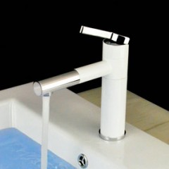 Solid Brass Revolvable Bathroom Sink Faucet with Revolvable Spout TP1812