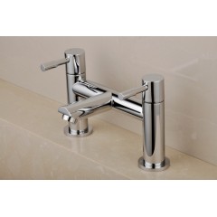 Chrome finished Two handles two holes Bath Filler Tap TP0222