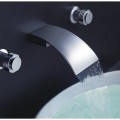 Widespread Contemporary Chrome Bathroom Sink Tap TP7010B