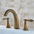 Antique Brass Finish Widespread Bathroom Sink Tap TP0453A
